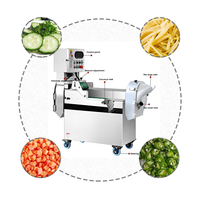 Keuken Dicer Fruit Snijmachine Elektrische Plantaardige Chopper Cutter Shredder Multifunctionele Groentesnijder Slicer Machine