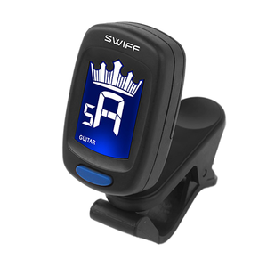 Accordatore per Chitarra Elettrica a Clip AT-01A in Plastica, Alimentato a Batteria, per Strumenti a Corda e Basso - Product Image 2