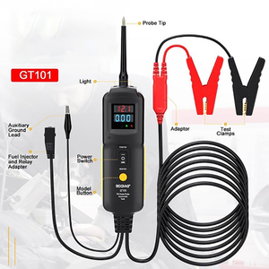 Car Diagnostic DC 6-40V Vehicles Electrical System Diagnosis/ Fuel Injector Cleaning and <strong>Testing</strong> GODIAG GT101 PIRT Power Probe - Product Image 1
