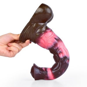 NNSX Long Big Monster Horse <b>Dildo</b> With Suction Cup Silicone Horse Cock XXL 12 Inch Big Sex Toys for Woman Man Anal Toy - Product Image 4