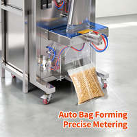 Machine d'emballage verticale automatique pour sacs de lessive en poudre 1-5 kg avec double peseuse pour l'emballage de détergents