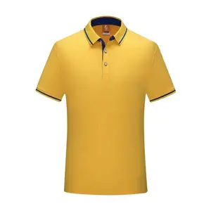 Heren Korte Mouwen Collared Custom Fit Mesh Poloshirt Alle Kleuren Verkrijgbaar Effen Uniform Golf Polo T-Shirts