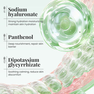 Masque facial en gelée d'aloe vera KORMESIC 4 ml 10 bandes, marque privée, OEM personnalisé, apaisant, réparateur solaire, hydratant - Product Image 4