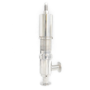 Thép không gỉ khí nén vệ sinh an toàn Van điều khiển bằng tay Điện áp cứu trợ phát hành van - Product Image 3