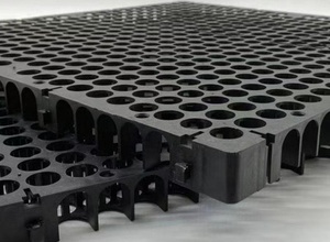 Gabbie di Drenaggio in PP Adatte per <span class=keywords><strong>Pavimentazione</strong></span> da Giardino, Erba Sintetica e Giardini sul Tetto. Dimensioni: 500*500*30mm - Product Image 3