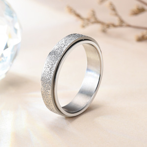 원래 디자인 새로운 숙녀 스테인레스 스틸 골드 남자와 여자 커프 반지 - Product Image 5
