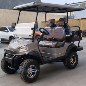 Carro de golf eléctrico de lujo todoterreno, legal para la calle, para caza, vehículo clásico para campo de golf - Product Image 4