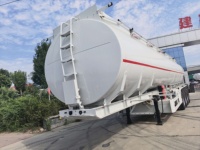 Semi-remorque citerne diesel à 3 essieux en acier de 40000, 45000, 50000 litres