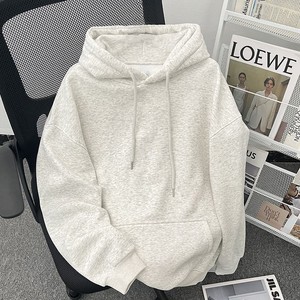 Felpa con Cappuccio Personalizzata OEM ODM per <span class=keywords><strong>Uomo</strong></span>, Foderata in Pile, Collo Alto, Manica Lunga, Calda per Autunno e Inverno, Abbigliamento Streetwear - Product Image 1