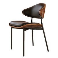 Chaises de salle à manger en acier, style moderne et minimaliste, luxe léger, avec rembourrage doux, sans accoudoirs, pour réception d'hôtel, livraison le jour même