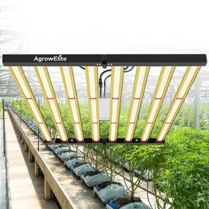 Agrow Elite 640w 720w 1000w Ip65 Foldable Smd Led Greenhouse Grow Lights Full Spectrum Led