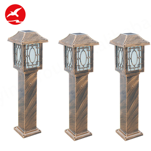 Carcasa de aluminio que cambia de color al aire libre Ip65 impermeable lámpara de jardín luz solar para césped - Product Image 2