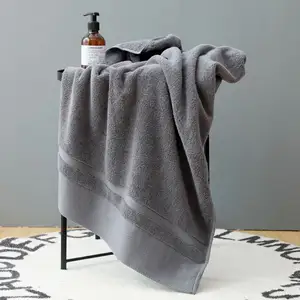 Toalha de banho personalizada 100% algodão, toalha grossa para banheiro, rosto, chuveiro, para adultos
