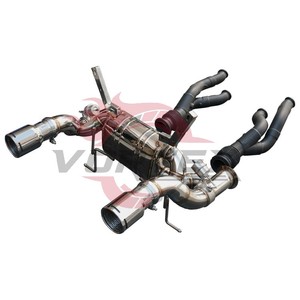 Vortex Car Muffler for Lamborghini Aventador LP700 Upgrade SVJ Valved Full Exhaust System With Downpipe Factory - Product Image 3