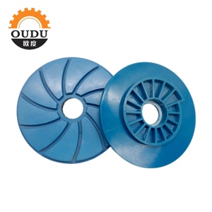 OUDU 100mm 4-Step Snail Lock Granito Piedra Borde Pulido Almohadillas Diamante Super Calidad 5 pulgadas para Pulidor Automático para Cena - Product Image 6