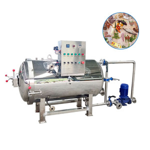 غلاف بلاستيكي ناعم للتعبئة والتغليف أطباق الفاكهة الباردة أطعمة مطبوخة للسوبر ماركت Sterilizer