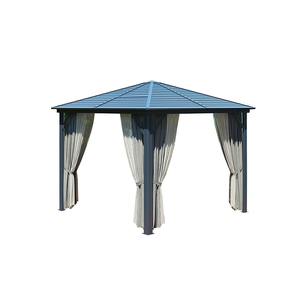 Gazebo moderne de jardin multifonctionnel de <span class=keywords><strong>13m2</strong></span> / 12x12ft - Product Image 2