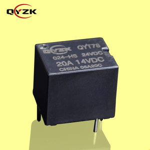 Bobine 24V DC SPST-NO (1 Forme A) Puissance nominale de charge 20 Ampères 14VDC 4 broches 0,6W Alternative au relais automobile de petite taille 895 - Product Image 1