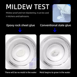 Adhesión profesional 1:1 AB Componente Granito Mármol Slabstone Pegamento sin clavos Adhesivo epoxi para azulejos - Product Image 5