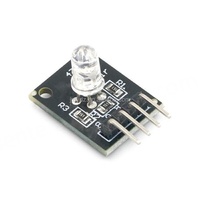 Módulo RGB Controlable y Colorido, Módulo LED de 3 Colores, Rojo, Verde, Azul, LED Tricolor, Enchufe KY-016
