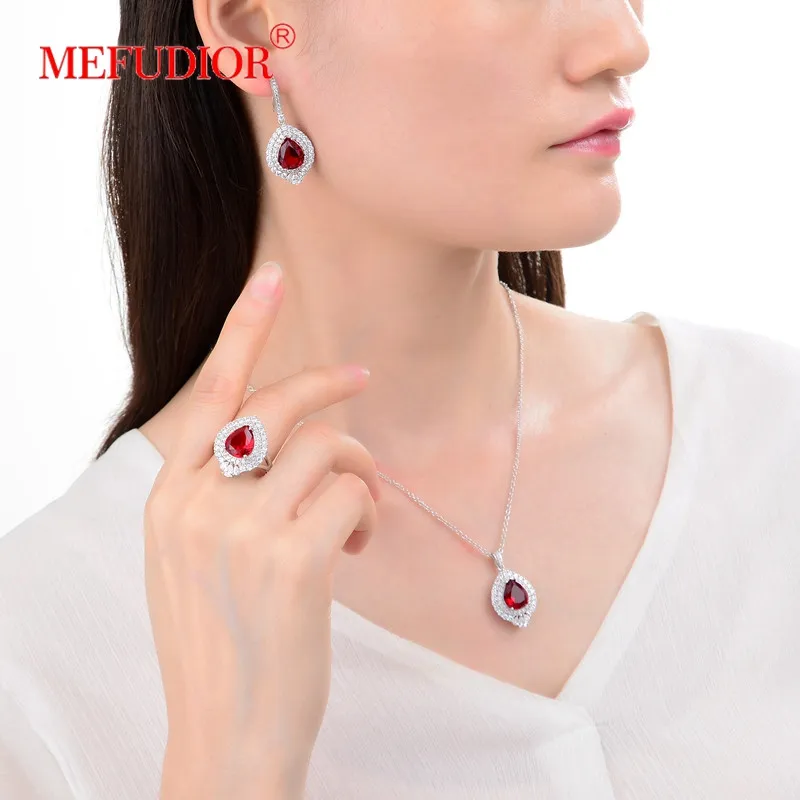 wholesale women Composite suite include Ring, earring, necklace oval necklace 925 sterling silver jewelry necklaces 2021