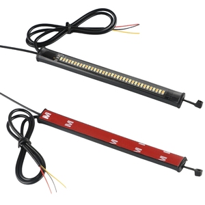 Feux de signalisation pour moto, bande lumineuse bicolore à 36 LED pour fourche avant de moto, feux auxiliaires pour motos - Product Image 5