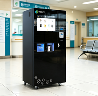 Distributeur automatique de café à paiement par pièces, café fraîchement moulu