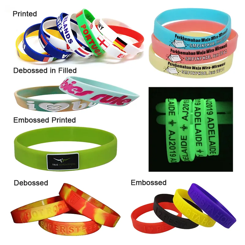 Prix de gros Classique Pulseira Sport Basketball Cool Poignet Bande Pays Bracelets En Caoutchouc Personnalisé Football Silicone Bracelets