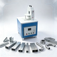 Machine de polissage automatique industrielle pour tubes courbés avec moteur à engrenages, nouvelle ponceuse à bande verticale et extraction des poussières pour tuyaux métalliques
