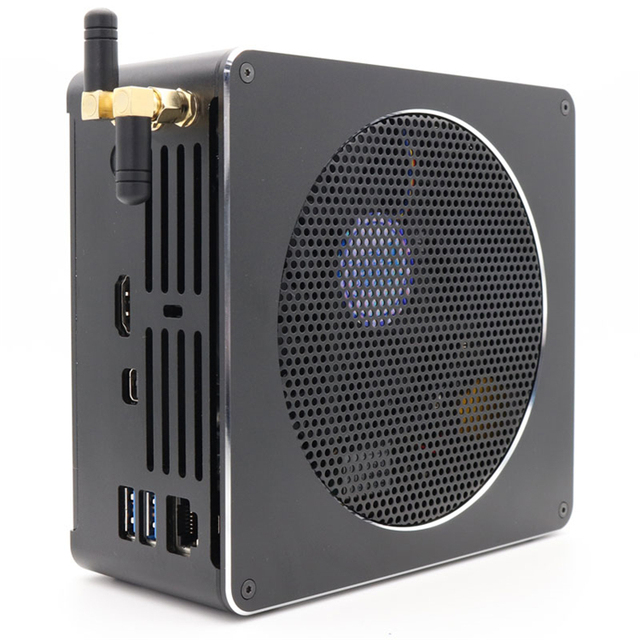 Newest Intel Core I7 8750H I9 8950HK 6 Core 12 Threads Gaming Mini PC 19V DDR4 Max 64GB RAM HD Mini DP Mini Desktop Computer