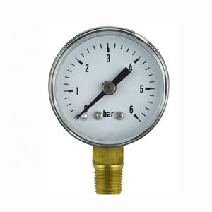 맞춤형 1000 바 스테인레스 스틸 유압 압력계 압력 게이지 세트 - Product Image 1