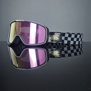 Gafas de Motocicleta Vintage para Hombre, Material Spandex/Algodón, Marco de PC, Protección Contra el Viento para Conducción al Aire Libre, Inspiradas en Harley FBFU - Product Image 3