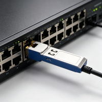 Transceiver SFP 2.5G BASE-T vers RJ45 en cuivre, module Cat5e/Cat6 100m, Ethernet 2.5G pour Cisco Ubiquiti