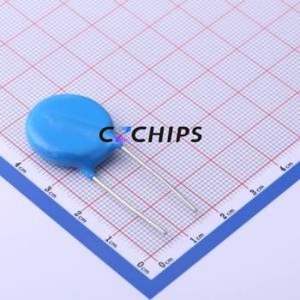 Varistor 20D621KJ, Componente de Montaje en Orificio (THT), P=10mm, Resistencia 1.025kV 505V 385V 10kA - Product Image 2