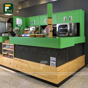 Bán lẻ đồ ăn nhẹ truy cập mô-đun đồ uống kiosk tùy chỉnh thức ăn nhanh tủ trung tâm mua đồ uống thanh hiển thị cố định chức năng thiết kế nhỏ gọn - Product Image 1