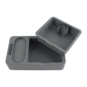 Estación de Apisonado de Espresso, Caja Recolectora de Posos de Café, Organizador de Apisonadores de Café, Contenedor de Posos de Café para Portafiltro de Barista - Product Image 2