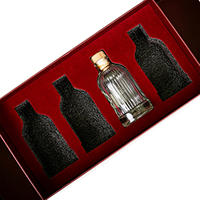 Boîte cadeau rigide magnétique à double porte de luxe pour coffret de parfum, impression couleur premium, insert en mousse EPE durable
