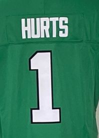 2024 maillots de Football américain populaires de haute qualité pour hommes femmes maillot brodé maillots verts personnalisés USA taille #1 HURTS - Product Image 4