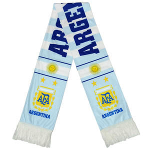 26 écharpes de football en velours de coton pour les équipes nationales du Brésil, de la France, de l'Espagne, de l'Argentine et du Portugal - Décorations et souvenirs - Product Image 2