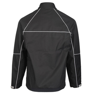 Chaqueta cortavientos técnica personalizada de alta calidad para hombre Diseño de retazos de dos colores Ligero para correr Trabajo Golf Frente Delgado - Product Image 5