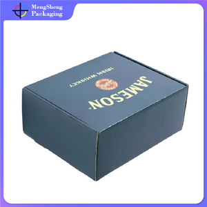 Boîte d'emballage en <span class=keywords><strong>carton</strong></span> ondulé gris, gaufrée couleur, pour vêtements, avec logo personnalisé, type coquille - Product Image 2