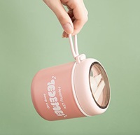 Boîte à lunch en acier inoxydable Contenants à soupe pour le petit-déjeuner Option de stockage et de transport des aliments de qualité supérieure