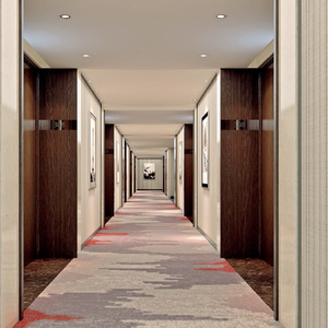 Fornitura di fabbrica tappeto axminster in lana e nylon per corridore del <span class=keywords><strong>corridoio</strong></span> della camera da letto dell'ufficio dell'hotel - Product Image 3