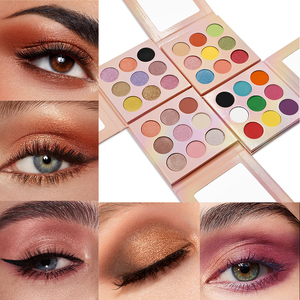 Palette de fards à paupières vegan personnalisée 9 couleurs, longue tenue, <span class=keywords><strong>maquillage</strong></span>, palette de fards à paupières à marque privée, poudre de fard à paupières mat - Product Image 3