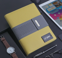 Wireless Charging Notebook A5 Multifunktions-Lade-Notizblock Business Hand Gift Notebook mit Powerbank-Ladegerät