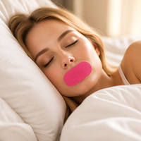 Bande adhésive buccale HLK pour dormir 38x76mm 30PCS Coton Respirant Hypoallergénique Meilleur sommeil Stock entrepôt US Livraison rapide