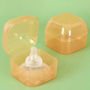 Estuche Portátil para Chupetes SUNSHING, Caja de Plástico Transparente para Chupetes, Organizador de Chupetes - Product Image 2