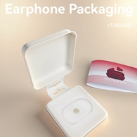 Boîte cadeau de luxe en pulpe de bagasse pressée à froid avec logo personnalisé pour écouteurs Bluetooth haut de gamme – Emballage durable en gros