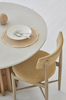 Nouveau design, meubles de luxe pour salon, simples et faits à la main, ensemble table à manger en bois pour salle à manger