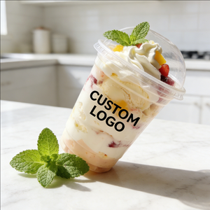 Vasos de Plástico en Forma de U para Bebidas Congeladas, 250ml, 300ml, 400ml, Contenedores Desechables para Llevar Bebidas Frías - Product Image 2